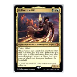 Kellan, the Kid #213 Mythic Regular MTG 2024 Outlaws of Thunder Junction (OTJ) - Image 1