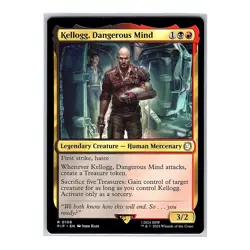 Kellogg, Dangerous Mind #106 Rare MTG 2024 UB: Assassin's Creed (PIP) - Image 1