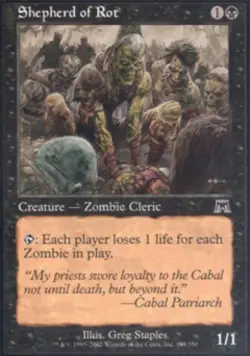 Shepherd of Rot - Light Play MTG Onslaught - Image 1
