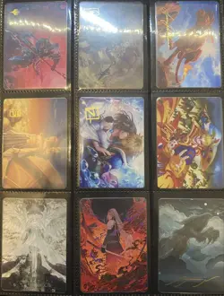MTG Final Fantasy Art series GOLD STAMP Complete Set of 53 Japanese - Image 4