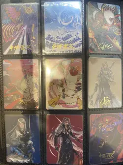 MTG Final Fantasy Art series GOLD STAMP Complete Set of 53 Japanese - Image 5