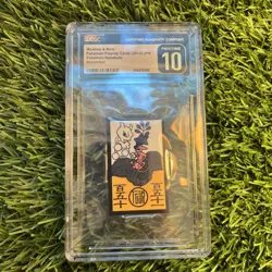 Mewtwo & Mew pokemon hanafuda 2013 (December) CGC pristine 10 - Image 2