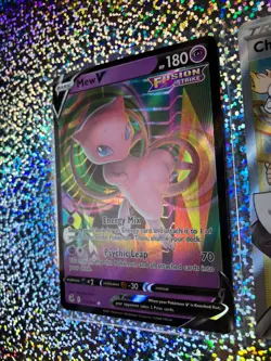 Pokemon TCG: Ultra Rare 113/264 Mew V; Full Art 258/264 Chili & Cilan & Cress - Image 5