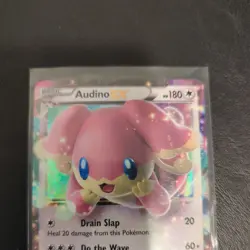 Holo Audino EX 84/124 Ultra Rare XY - Fates Collide Pokemon TCG - Image 3