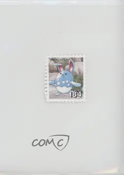 Azumarill Pokemon Shogakukan Stamps #184 2000 0cp0 - Image 1