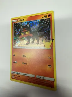 Litten - 015/025 McDonald's 25th Anniversary Promos Holo - NM - POKEMON - Image 3