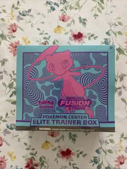 Fusion Strike Pokemon Center Sword and Shield Elite Trainer Box PC ETB Sealed - Image 1