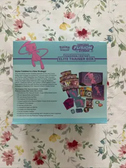 Fusion Strike Pokemon Center Sword and Shield Elite Trainer Box PC ETB Sealed - Image 2