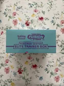 Fusion Strike Pokemon Center Sword and Shield Elite Trainer Box PC ETB Sealed - Image 3