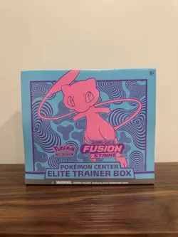 Fusion Strike Pokemon Center Sword and Shield Elite Trainer Box PC ETB Sealed - Image 1