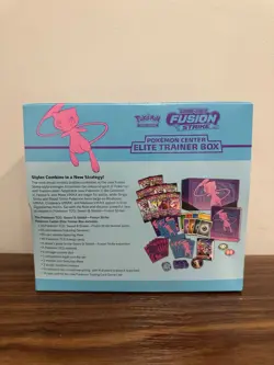 Fusion Strike Pokemon Center Sword and Shield Elite Trainer Box PC ETB Sealed - Image 2