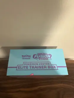 Fusion Strike Pokemon Center Sword and Shield Elite Trainer Box PC ETB Sealed - Image 5