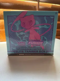 Fusion Strike Pokemon Center Sword and Shield Elite Trainer Box PC ETB Sealed - Image 1