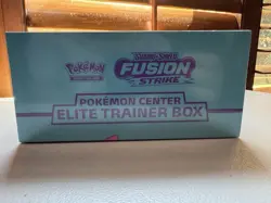 Fusion Strike Pokemon Center Sword and Shield Elite Trainer Box PC ETB Sealed - Image 5