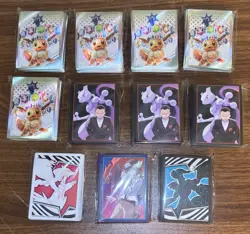 11 NEW POKEMON ETB Sleeve Packs: PRISMATIC, BLACK & WHITE, DESTINED, JOURNEY - Image 1
