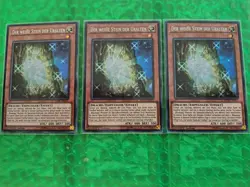 X3 German Yugioh The White Stone Of Ancients LCKC-DE011 Secret Rare NM - Image 1