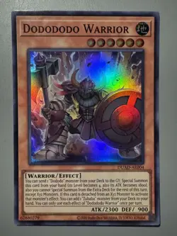 YUGIOH DODODODO WARRIOR ASIA ENGLISH EDITION DUAD-AE004 SUPER RARE - Image 1