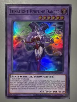 YUGIOH LUNALIGHT PERFUME DANCER ASIA ENGLISH EDITION DUAD-AE031 SUPER RARE - Image 1