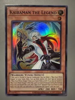 YUGIOH KAIBAMAN THE LEGEND ASIA ENGLISH EDITION DUAD-AE021 SUPER RARE - Image 1