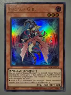 YUGIOH GAGAGA GIRL ASIA ENGLISH EDITION DUAD-AES01 ULTRA RARE (ASSIST PACK) - Image 1