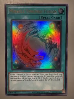 YUGIOH MIRACLE SYNCHRO FUSION ASIA ENGLISH DUAD-AES12 ULTRA RARE (ASSIST PACK) - Image 1