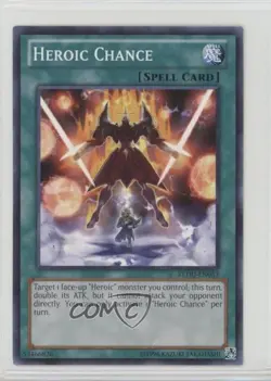 Heroic Chance Unlimited YuGiOh Return of the Duelist #REDU-EN053 0s5 - Image 1
