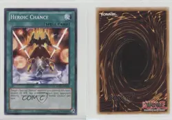 Heroic Chance Unlimited YuGiOh Return of the Duelist #REDU-EN053 0s5 - Image 3