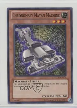 Chronomaly Mayan Machine Unlimited YuGiOh Return of the Duelist #REDU-EN009 0s5 - Image 1