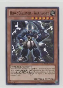 Heroic Challenger - War Hammer Unlimited YuGiOh Return of the Duelist 0s5 - Image 1