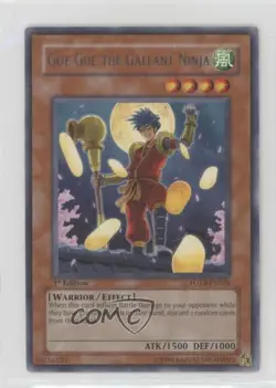 R - Goe the Gallant Ninja 1st Ed. YuGiOh Force of Breaker #FOTB-EN024 2007 00em - Image 1