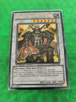 Yugioh Karakuri Shogun MDL 00 “Burei” STBL-EN043 Ultimate Rare 1st Ed NM - Image 1