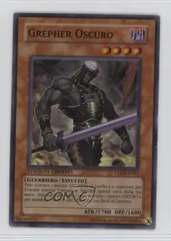Dark Grepher Italian YuGiOh Phantom ness Limited Edition Promo #PTDN-ITSP1 16mc - Image 1