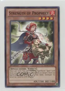 Strength of Prophecy 1st Ed. YuGiOh Return the Duelist #REDU-EN018 0s5 - Image 1