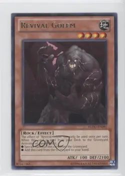 Revival Golem Unlimited YuGiOh Return of the Duelist #REDU-EN085 0b3 - Image 1