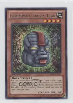 Chronomaly Colossal Head 1st Ed. YuGiOh Return of the Duelist #REDU-EN010 0c6 - Image 1