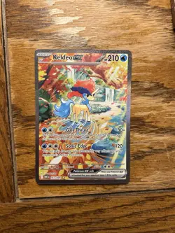 Keldeo ex 167/086 - White Flare Pokemon Special Illustration Rare English NM - Image 1