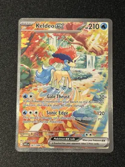 Keldeo ex 167/086 - White Flare Pokemon Special Illustration Rare English NM - Image 1