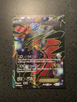 Pokemon Yveltal EX TCG Full Art Holo Card 144/146 XY Base Set - Image 1