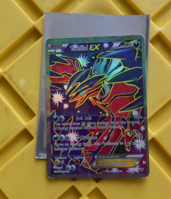 Pokemon Yveltal EX TCG Full Art Holo Card 144/146 XY Base Set - Image 1