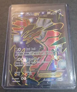 Pokemon Yveltal EX TCG Full Art Holo Card 144/146 XY Base Set - Image 1