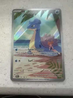 Misty's Lapras 194/182 Pokemon TCG SV: Destined Rivals Illustration Rare Holo - Image 1