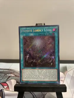 Yugioh! Primite Lordly Lode BLMM-EN172 Secret Rare NM 1st Edition - Image 1