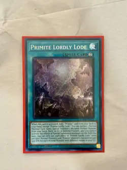 Yugioh! Primite Lordly Lode BLMM-EN172 Secret Rare NM 1st Edition - Image 1