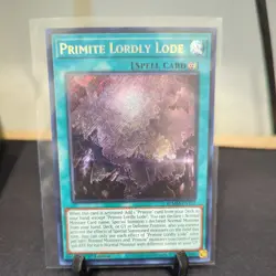 Yugioh! Primite Lordly Lode BLMM-EN172 Secret Rare NM 1st Edition - Image 1