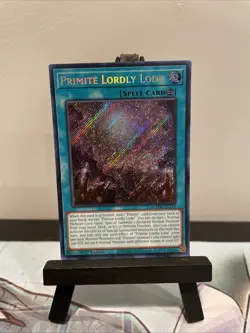 Yugioh! Primite Lordly Lode BLMM-EN172 Secret Rare NM 1st Edition - Image 1