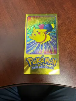 Flying Pikachu Gold Holo TV Animation Edition Series 2 4 Of 5 Topps Pokemon Card - Image 1
