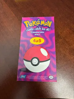 Flying Pikachu Gold Holo TV Animation Edition Series 2 4 Of 5 Topps Pokemon Card - Image 2