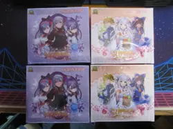 Goddess Story NS-12 NS-13 4 box lot Waifu Card Sealed Display Booster Box - Image 1
