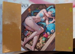 Hatsune Miku EP-15 Waifu in Box Goddess Story No Doubt Getting Wet Card Waifu - Image 1
