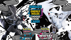 White Flare & Black Bolt Energy Holos - Choose Your Card! - 2025 Pokemon TCG NM - Image 1